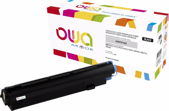 Image du produit Armor OWA OWA - noir - compatible - cartouche de toner (Alternative à : OKI 43979102) (CF)