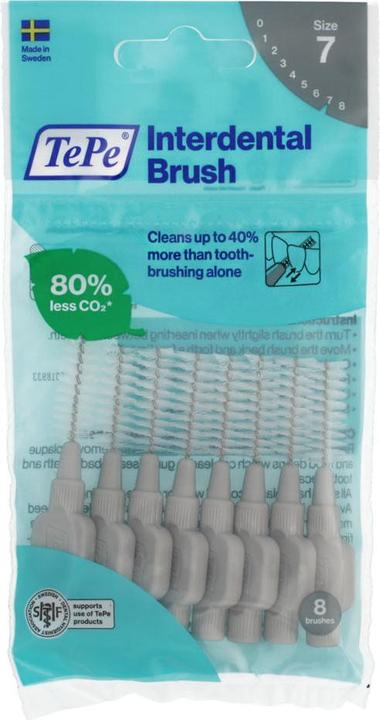 Actual product image TePe Interdental brushes Original ISO 7 (8x, 1.30 mm)