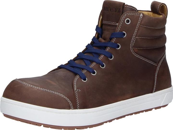 Produktbild Birkenstock Sicherheitsstiefel QS700 Grösse 46 Braun S3 EN ISO 20345:2011 wasserabweisendes, geöltes Nubukleder (S3, 46)