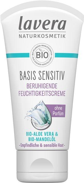 Actual product image Lavera beruhigende Feuchtigkeitscreme basis sensitiv Creme (50 ml)