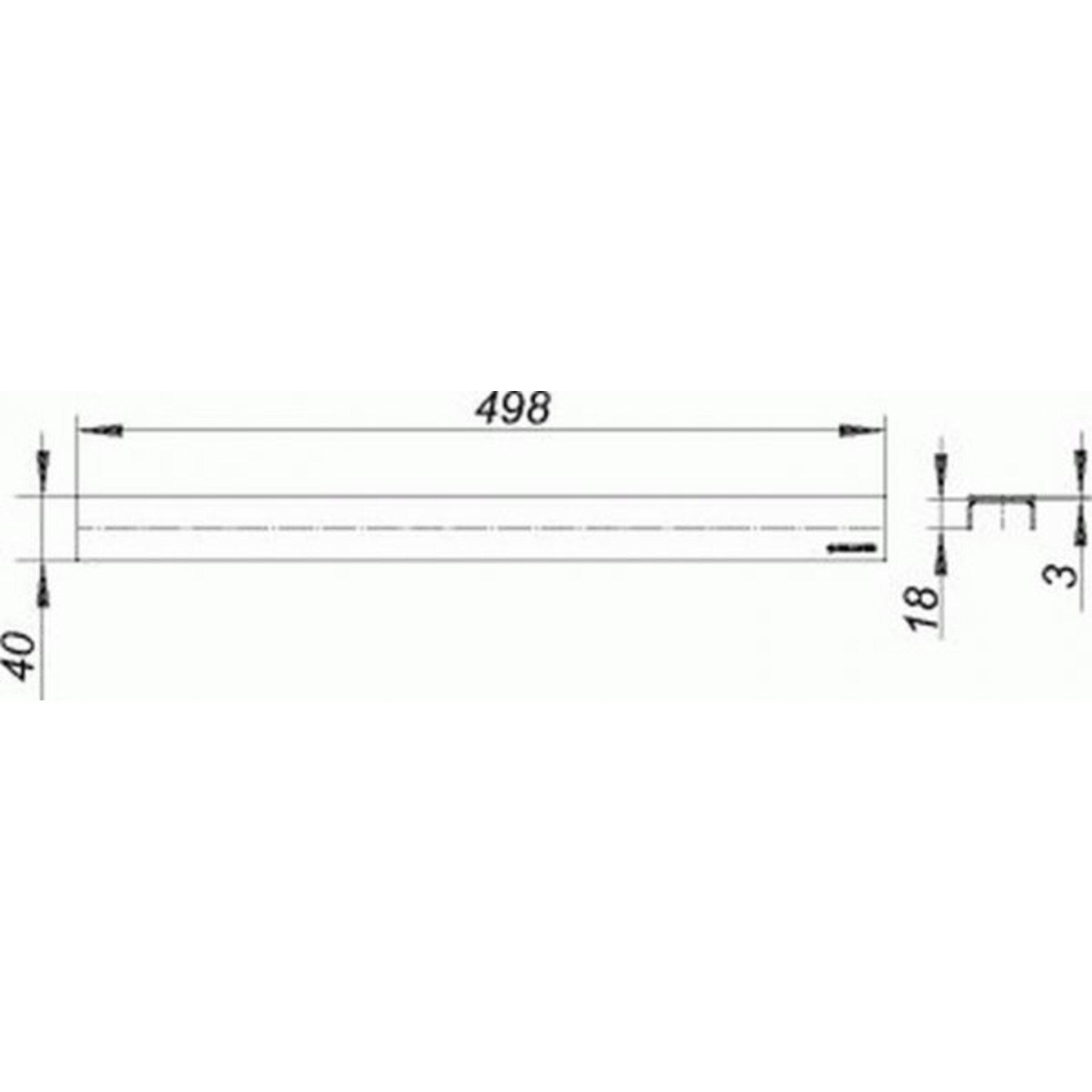 Thumbnail - Dallmer, Duschrinne, 523716 Abdeckung CeraLine Design (850 mm)