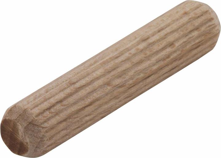Actual product image wolfcraft 150 long wooden dowels beech ø8x40mm (150 pcs.)