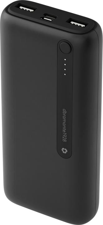 Productafbeelding dbramante1928 re-charge - Power Bank - 20K - BLK, 20000 mAh, Lithium Polymeer (LiPo), Zwart (20000 mAh)