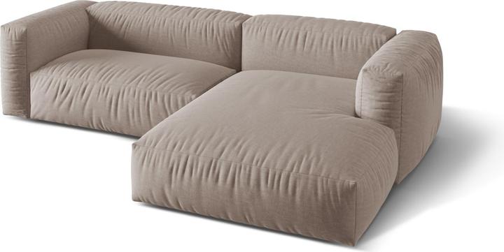 Image du produit Micadoni Canapé D'Angle Droit Modulaire, "Martina", 2 Places, 283x176x75 Fabriqué en Europe (Canapé modulaire, Canapé d'angle)