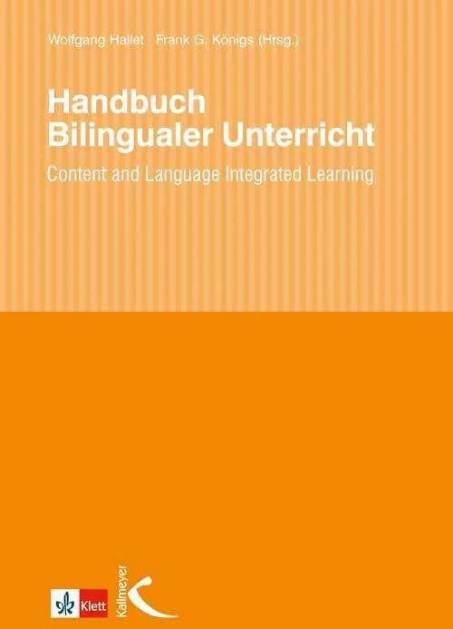 Actual product image Handbuch Bilingualer Unterricht (German, Wolfgang Hallet, 2013)