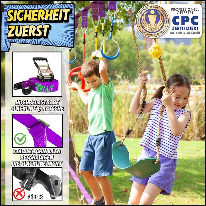 Produktbild Trailblaze Ninja Warrior Hindernisparcours-Set