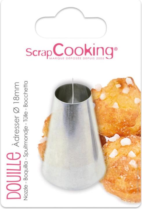 Produktbild ScrapCooking Edelstahlspritzaufsatz (Spritztüllen)