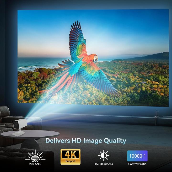 Image du produit Putbecy Mini Beamer 4K