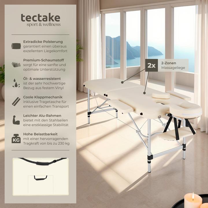 Image du produit tectake Table de massage