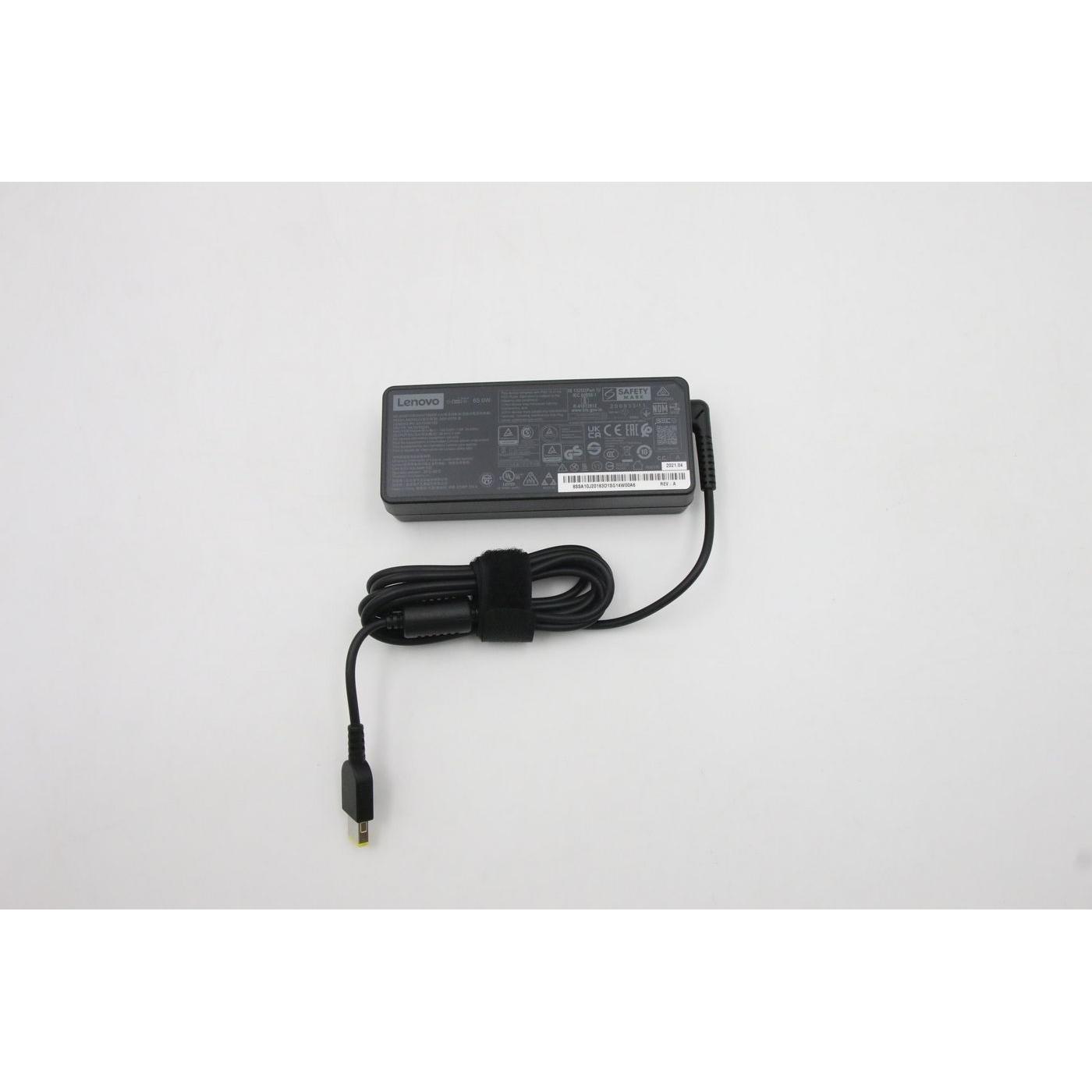 Lenovo Rectangle 65W,100-240Vac,3Pin (65 W), Notebook Netzteil