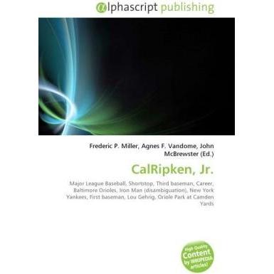 CalRipken, Jr., Ratgeber