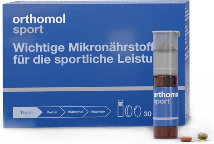Pharma Medica orthomol sport flacons/comprimés/capsules, 30 portions (30 pièce(s), Cachets, Capsules)