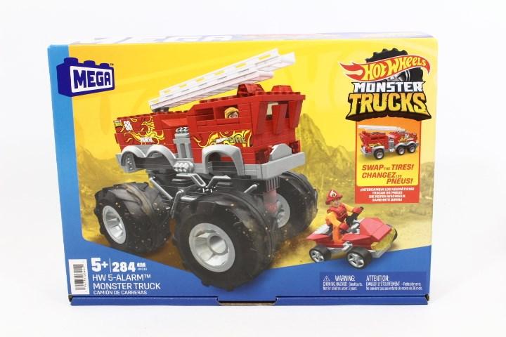Actual product image Mega Construx MC HW 5 Alarm Monster Truck