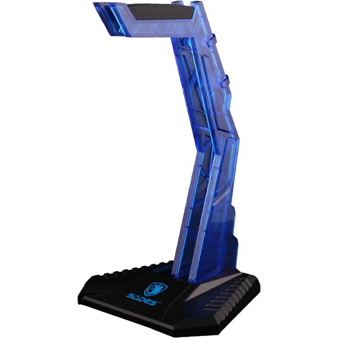 Sades Wolfbone SA-D1, Kopfhörer, Schwarz, Blau