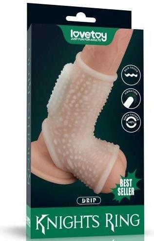 Actual product image Lovetoy Penis sheath with vibration (3.80 cm)