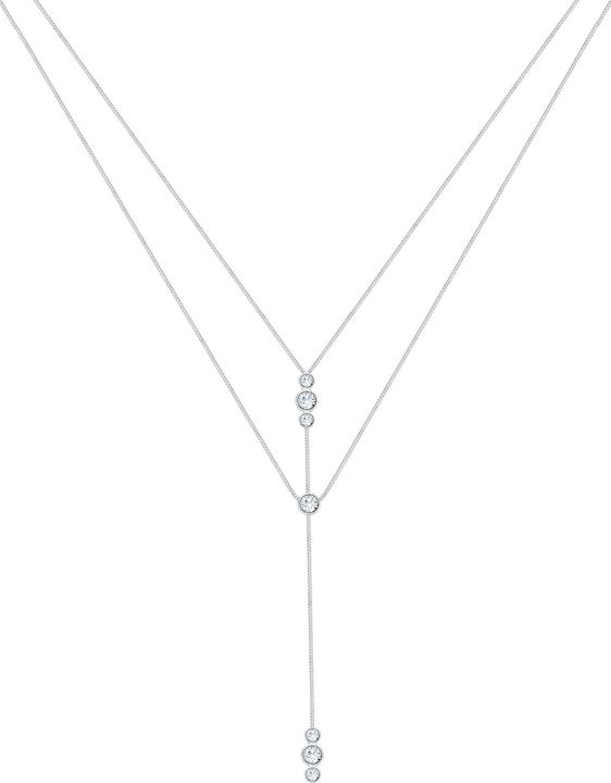 Image du produit Elli Y-Kette mit Kristallen (Argent Sterling, 45 cm)