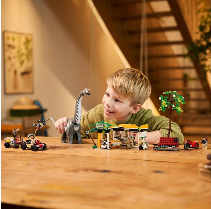 Actual product image LEGO Raptor & Titanosaurus: Grosse Fährtensuche (76973, LEGO Jurassic World)