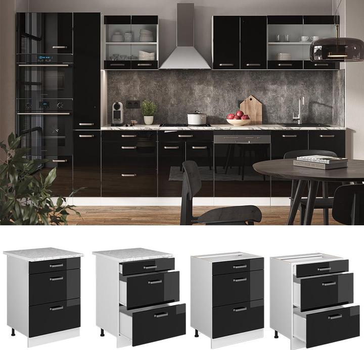 Produktbild Vicco Küchenunterschrank R-Line (60 x 46 x 81.5 cm)