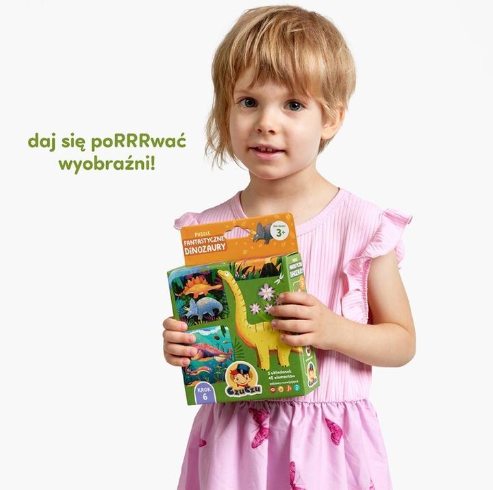 Produktbild Czuczu Puzzle - Fantastische Dinosaurier (9 Teile)