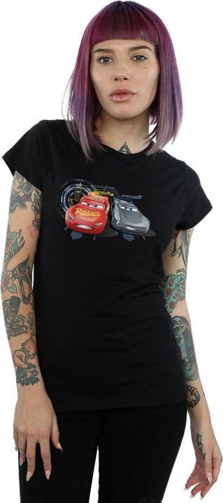 Immagine prodotto Disney Cars Lightning Vs Storm Maglietta Donna (L)