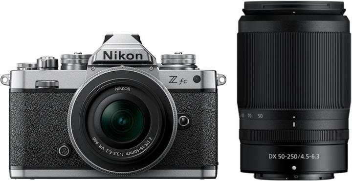 Productafbeelding Nikon Z fc DZ Kit (16-50 VR DX SE + 50-250 VR DX) (16 - 50 mm, 20.90 Mpx, DX)