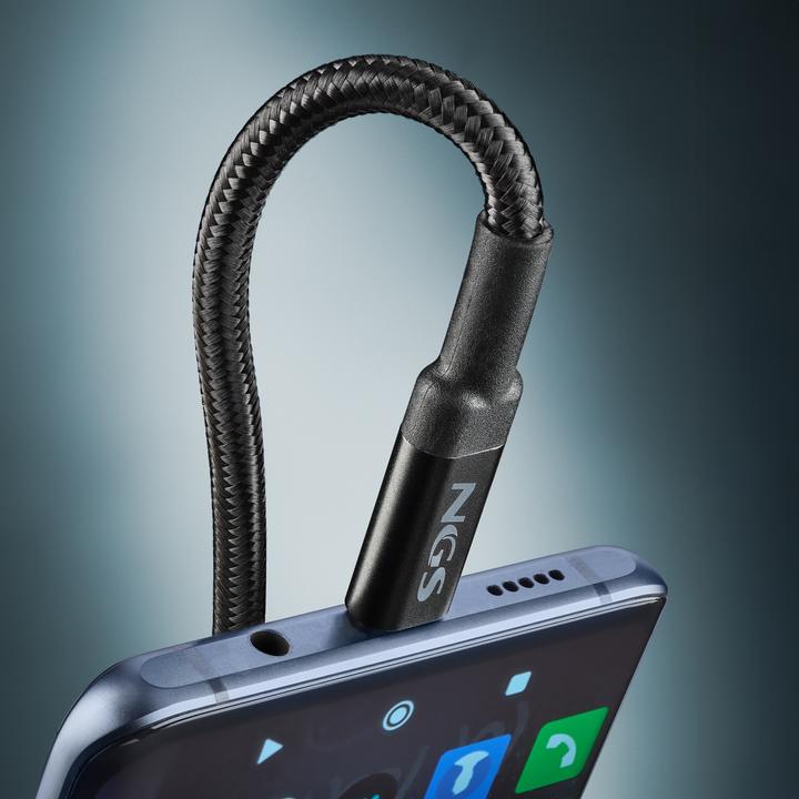 Image du produit NGS KNOT 65W-3 (3 m, USB 2.0, 65 W)