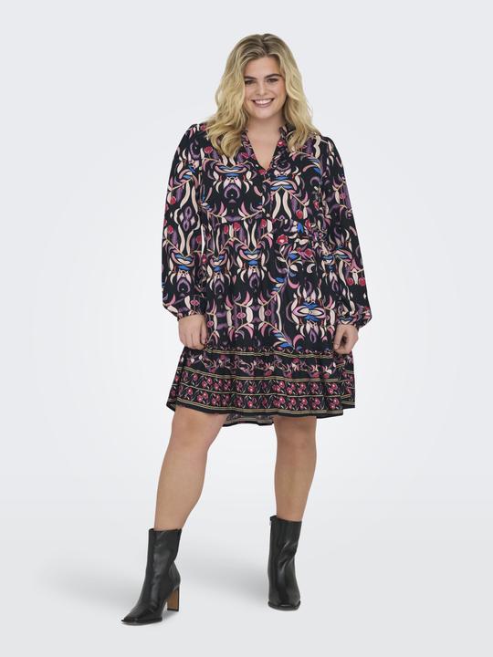 Produktbild Only CARNOLANA Kurzes Kleid Tunika mit halber Knopfleiste (44)