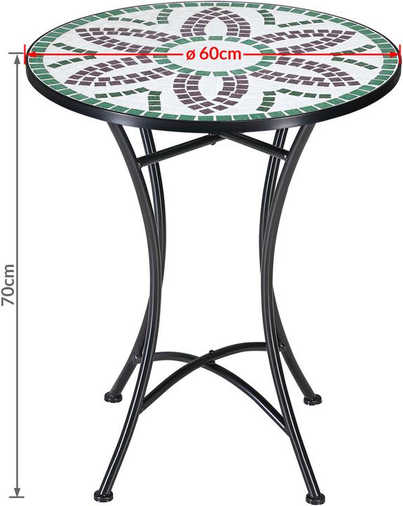 Image du produit Deuba Table de jardin