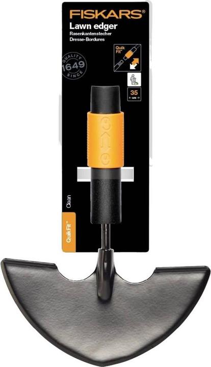 Produktbild Fiskars 1000690 Schaufel/Kelle Gartenkelle Stahl Schwarz, Orange
