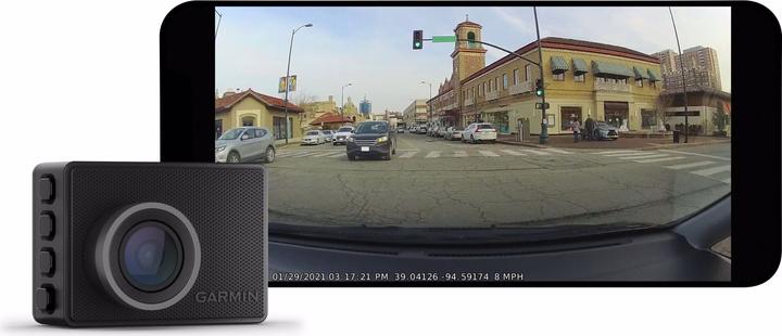 Actual product image Garmin Dash Cam 47 (Rechargeable battery, Wi-Fi, GPS receiver, Full HD)