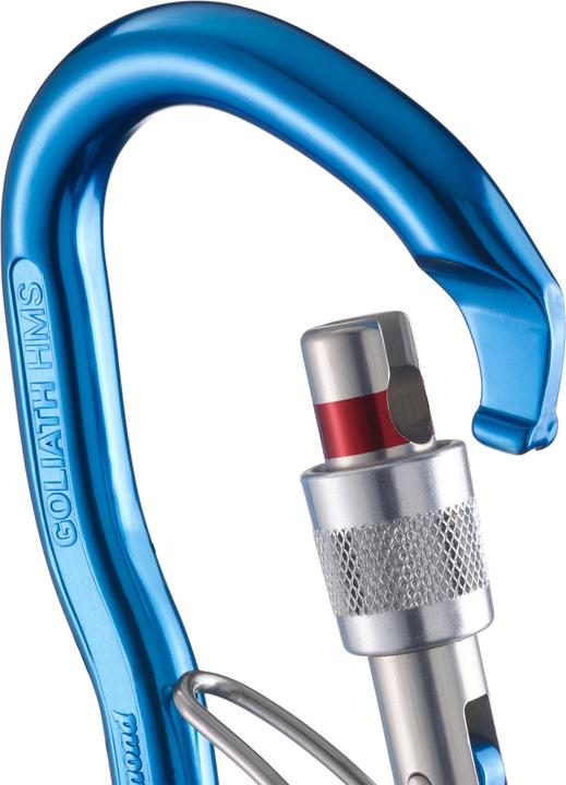 Actual product image Simond Carabiner pear-shaped HMS screw lock aluminium