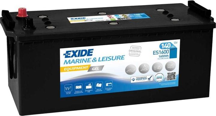 Image du produit Exide Gel d'équipement ES 1600 (12 V, 140 Ah)