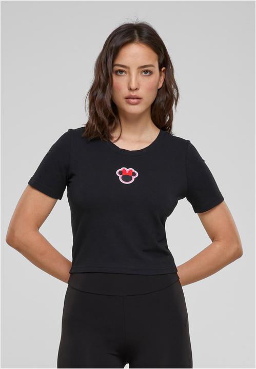 Produktbild Merchcode Ladies Disney 100 Minnie Badge Tee - 119435 (XL)