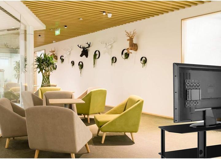 Actual product image Neomounts Media player Mount for mounting on wall, VESA or TV bracket Black