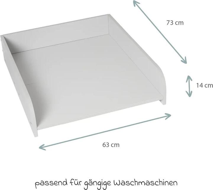 Image du produit Kindsgard Wickelkommoden Wickelaufsatz Tikla für Waschmaschinen -