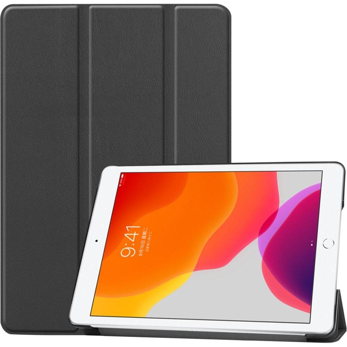 König Design Schutz Tablet Hülle für Apple iPad 10.2 (2021) Case Cover Tasche Etuis Schwarz (IPad 10.2 (2021)), Tablet H...