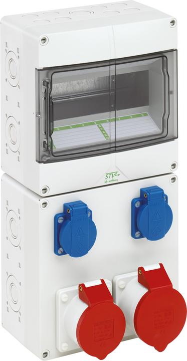 Actual product image Spelsberg CEE socket outlet combination