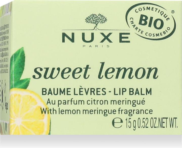 Actual product image Nuxe Sweet Lemon Baume Lèvres 15 ml (Lip balm, 15 ml)