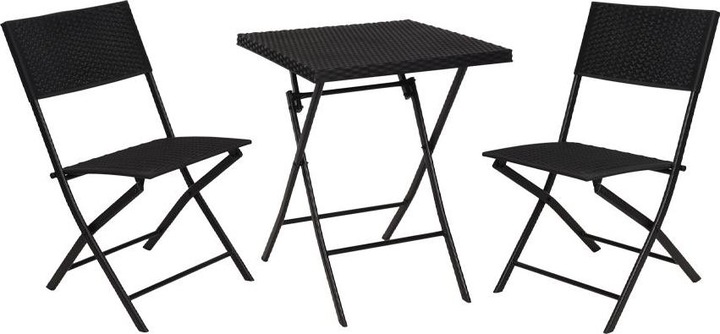 Produktbild Fs-Star Gartenmöbel-Set 3 teilig Rattanoptik