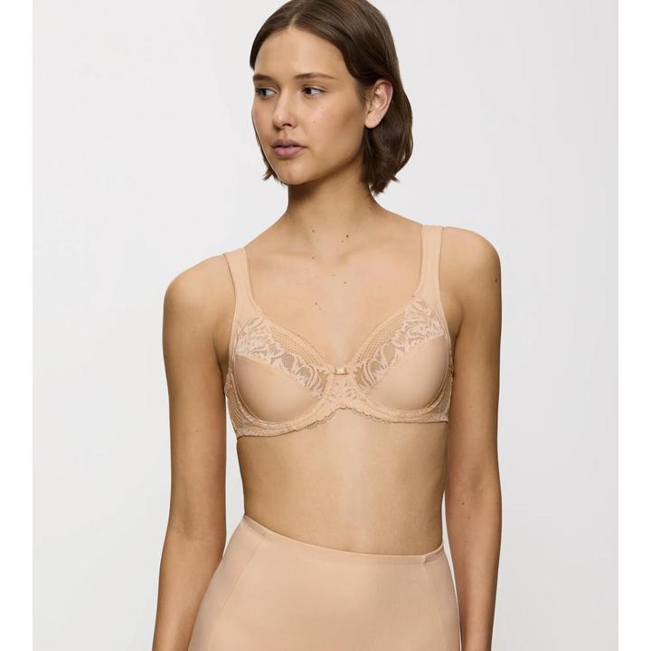 Actual product image Triumph Modern Lace + Cotton W02 Underwired Bra (Single pack, 75 E)