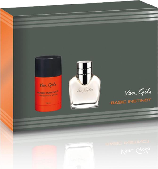 Actual product image Van Gils Basic Instinct EDT 40 ml + Deo Stick - Gift Set