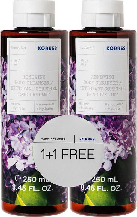 Actual product image Korres Lilac Shower Gel Set (500 ml)