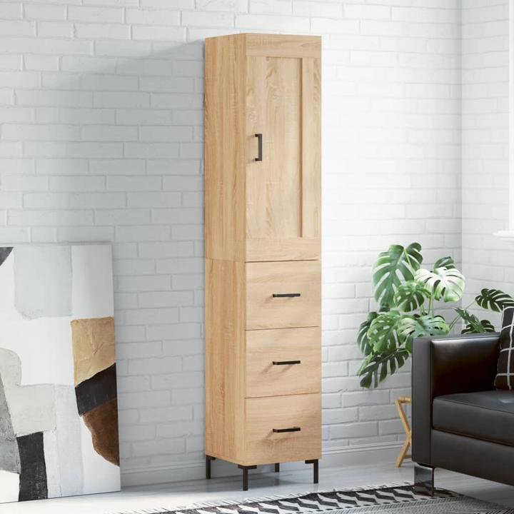 Image du produit vidaXL Highboard (34.50 x 34 x 180 cm)