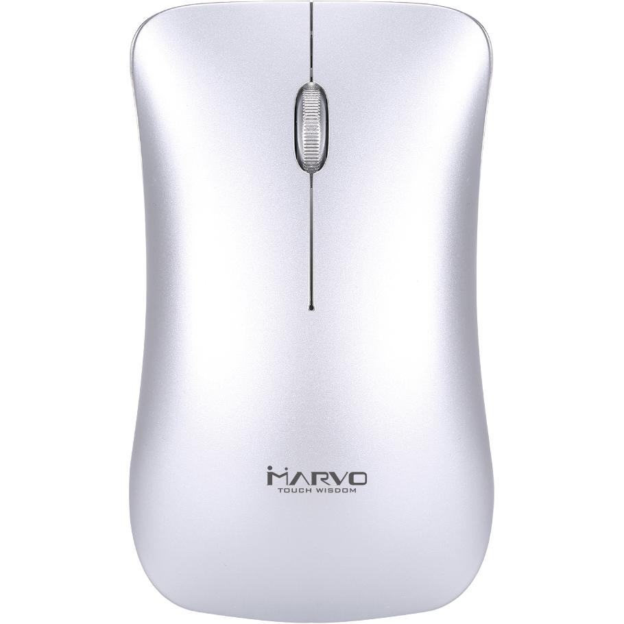 Marvo DWM102SL (Kabellos), Maus, Silber