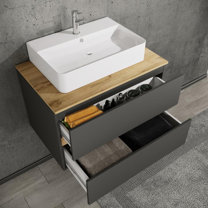 Produktbild VCM Badmöbel-Set mit Waschbecken Cosila-A 80