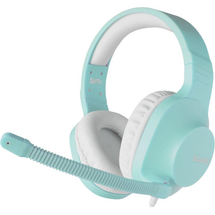 Sades Spirits SA-721 (Kabelgebunden), Gaming Headset, Grün