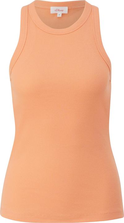 S.Oliver T-Shirt Tanktop aus Baumwollstretch (48)