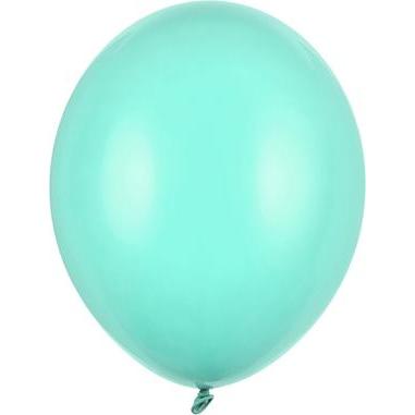 Partydeco Strong Balloons 12cm, Pastel Light Mint (1 pkt / 100 pc.)