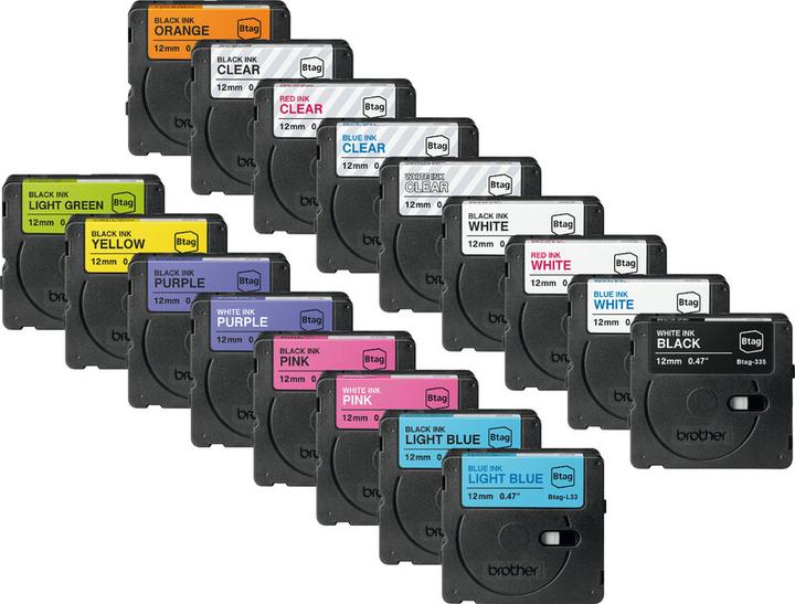 Produktbild Brother BTAG231 (1.20 cm, Schwarz, Weiss)