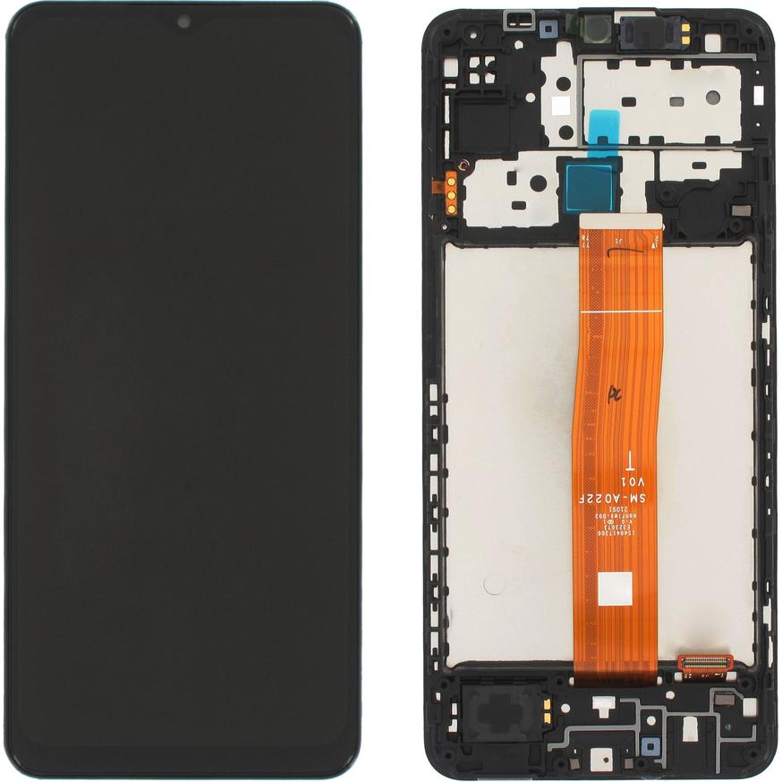 Samsung Galaxy M12 LCD Display - Black (Display, Galaxy M12), Mobilgerät Ersatzteile, Schwarz